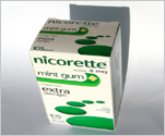 Nicorette Gum 4mg Icy Mint